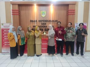 Penarikan Mahasiswa Magang Prodi Teknologi Pendidikan di Dukcapil Sukoharjo